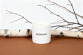 SCENOVIA French Black Juniper Natural Scented Candle Forest Notes