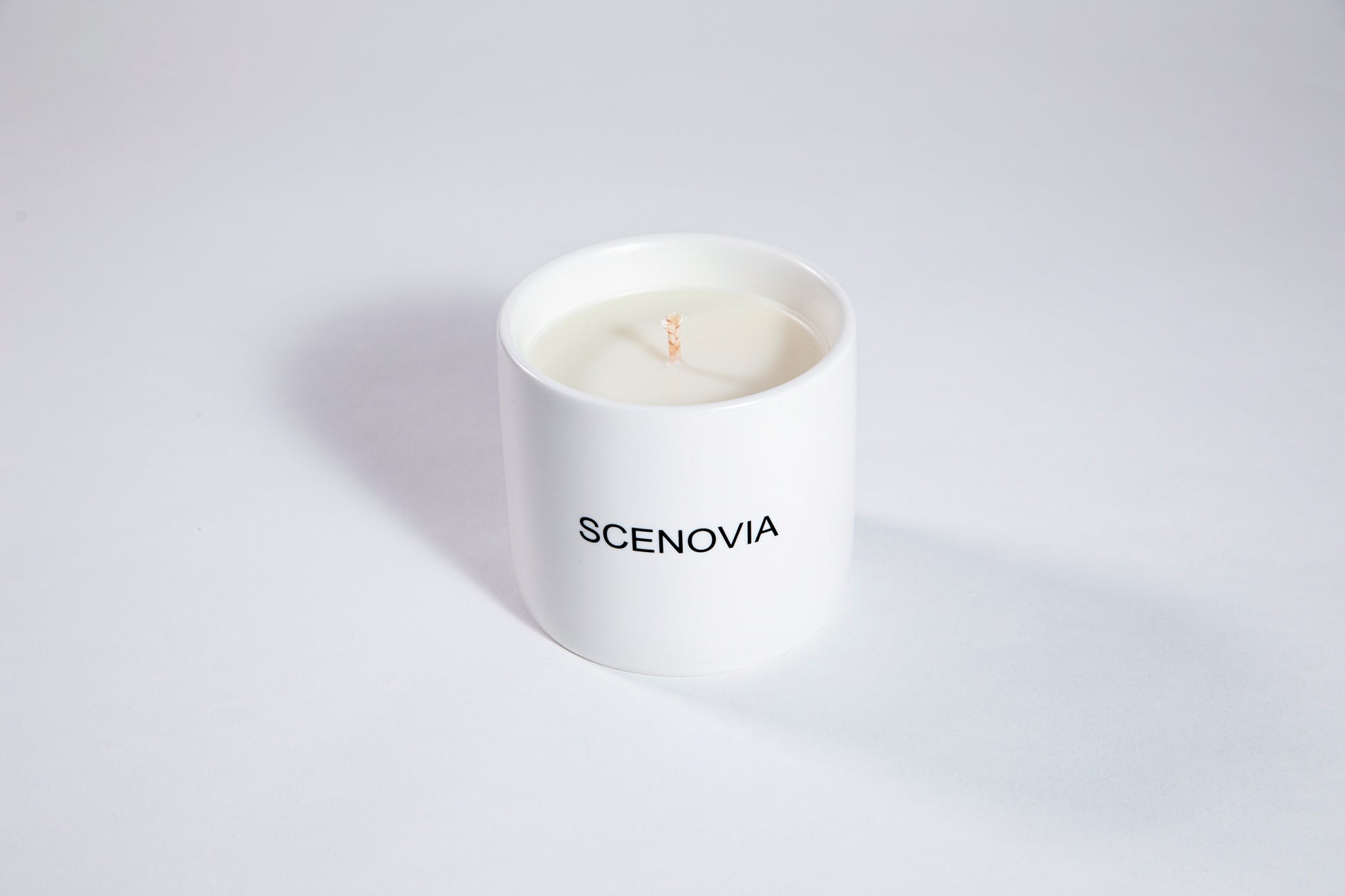 SCENOVIA Natural Soy Wax Candle