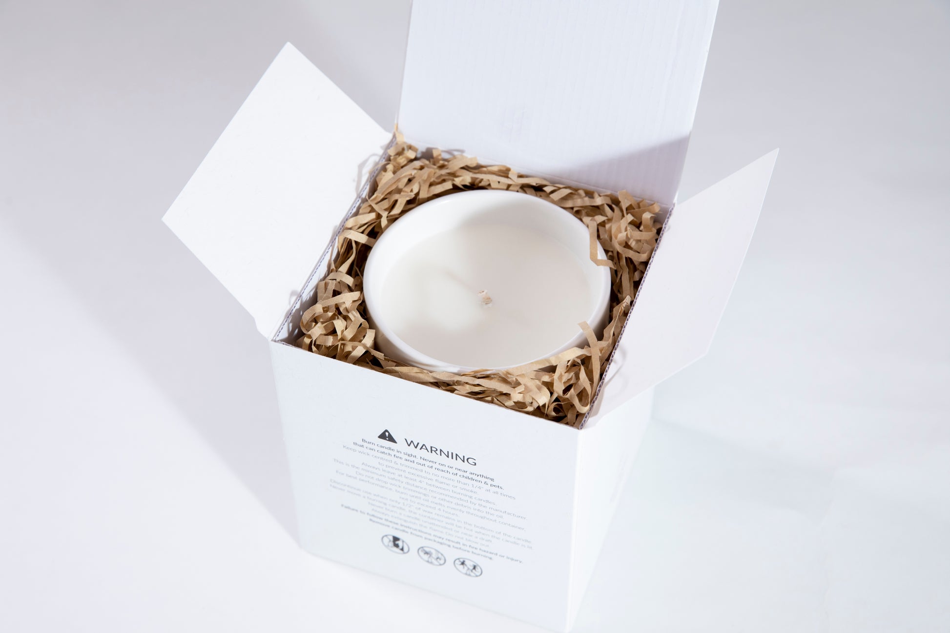 SCENOVIA Kiln-Fired Reusable Ceramic Vessel for Home Decor & Aromatherapy