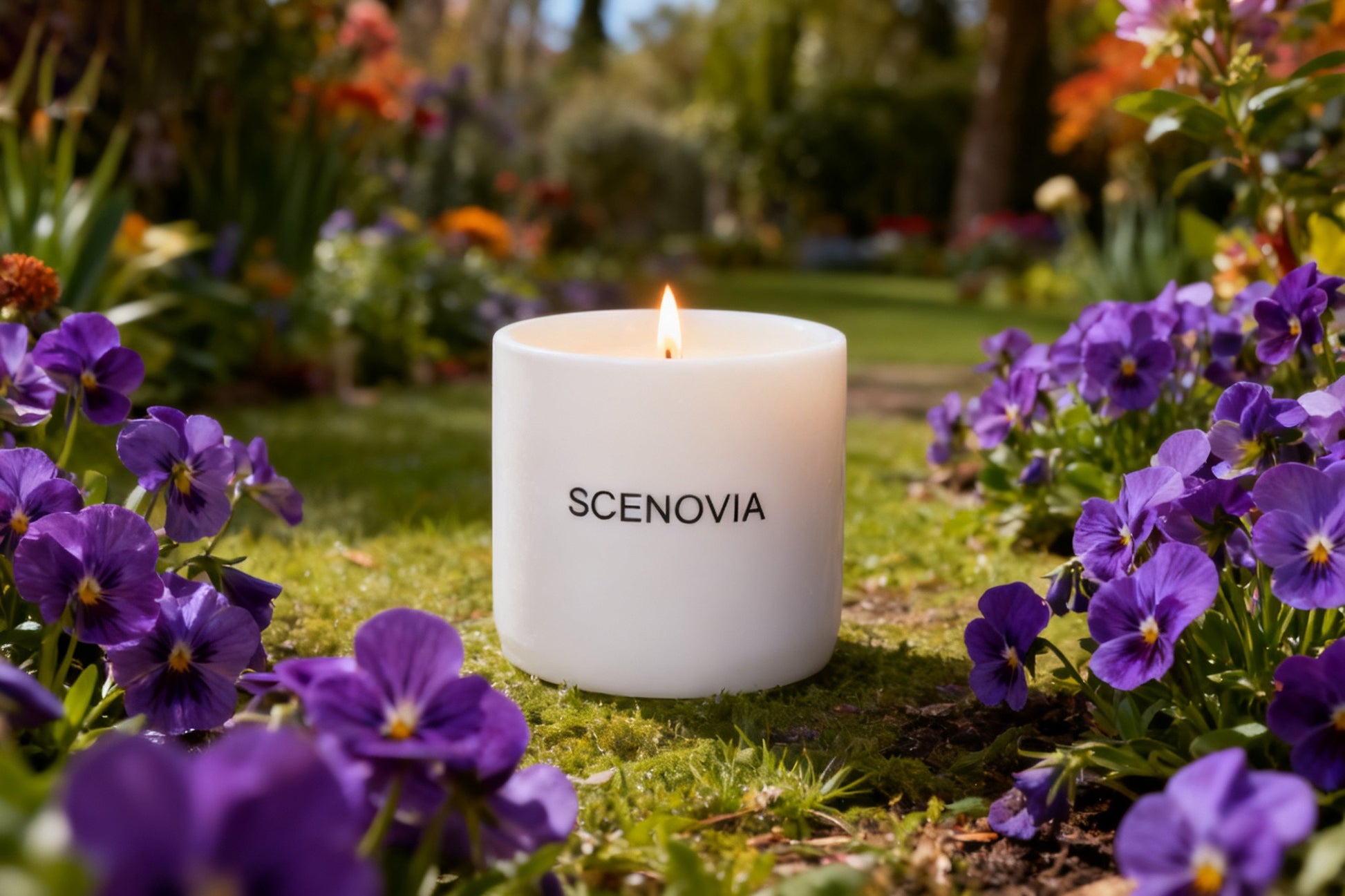 SCENOVIA Florist's Fragrance Aromatherapy Candle