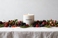 SCENOVIA Berry Rose Ceramic cups Scented Soy Candle