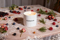 SCENOVIA Berry Rose Ceramic cups Scented Soy Candle
