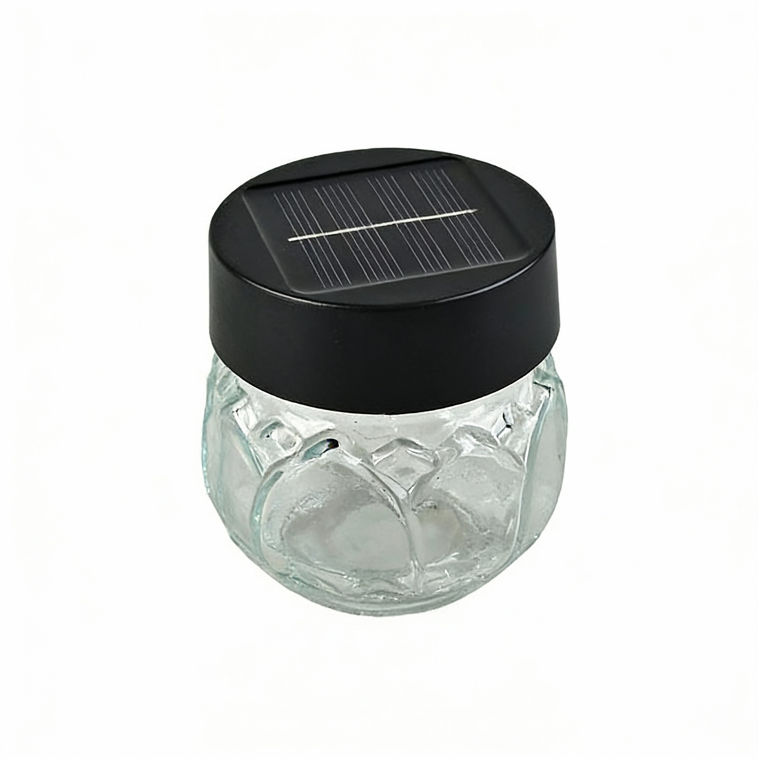 Solar-Powered Outdoor&Tabletop Glass Lotus Flower Lights 2packs