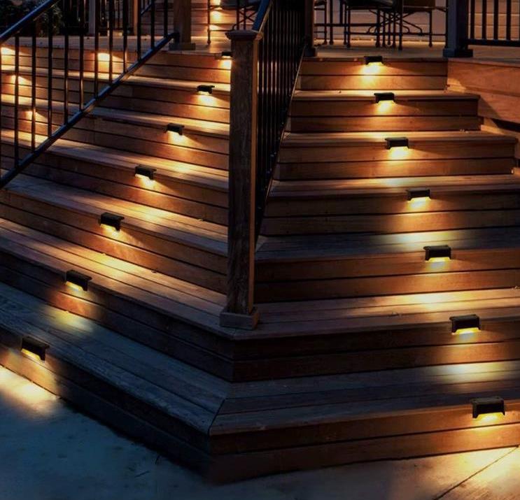 Solar Deck Lights Outdoor 16 Packs