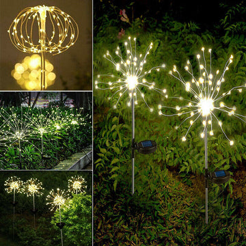 Valentine's Day Multi-Color Solar Garden Lights 4packs