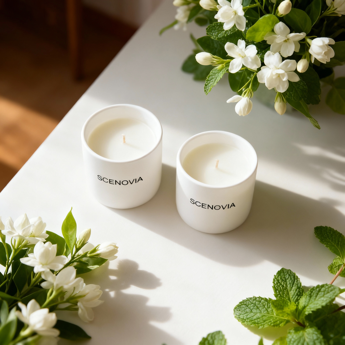 White jasmine&mint 2 packs